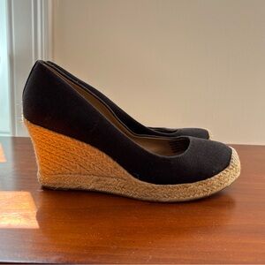 J. Crew Espadrille Wedge Canvas size 7 1/2